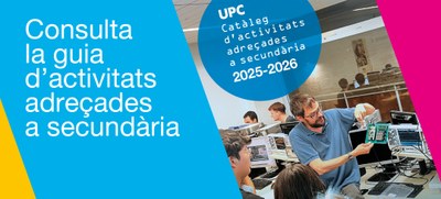 Catàleg d'activitats adreçades a secundària