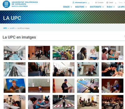 La UPC en imatges