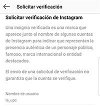 Verificar Instagram