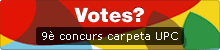 votes? 9è Concurs Carpeta UPC