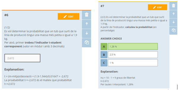 Exemples de preguntes a respondre via Socrative a AM