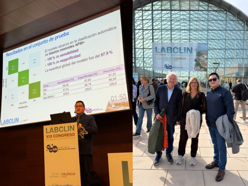 Professor at the Department of Mechanical Engineering, finalist at LabClin 2025 with two communications selected among the top 10