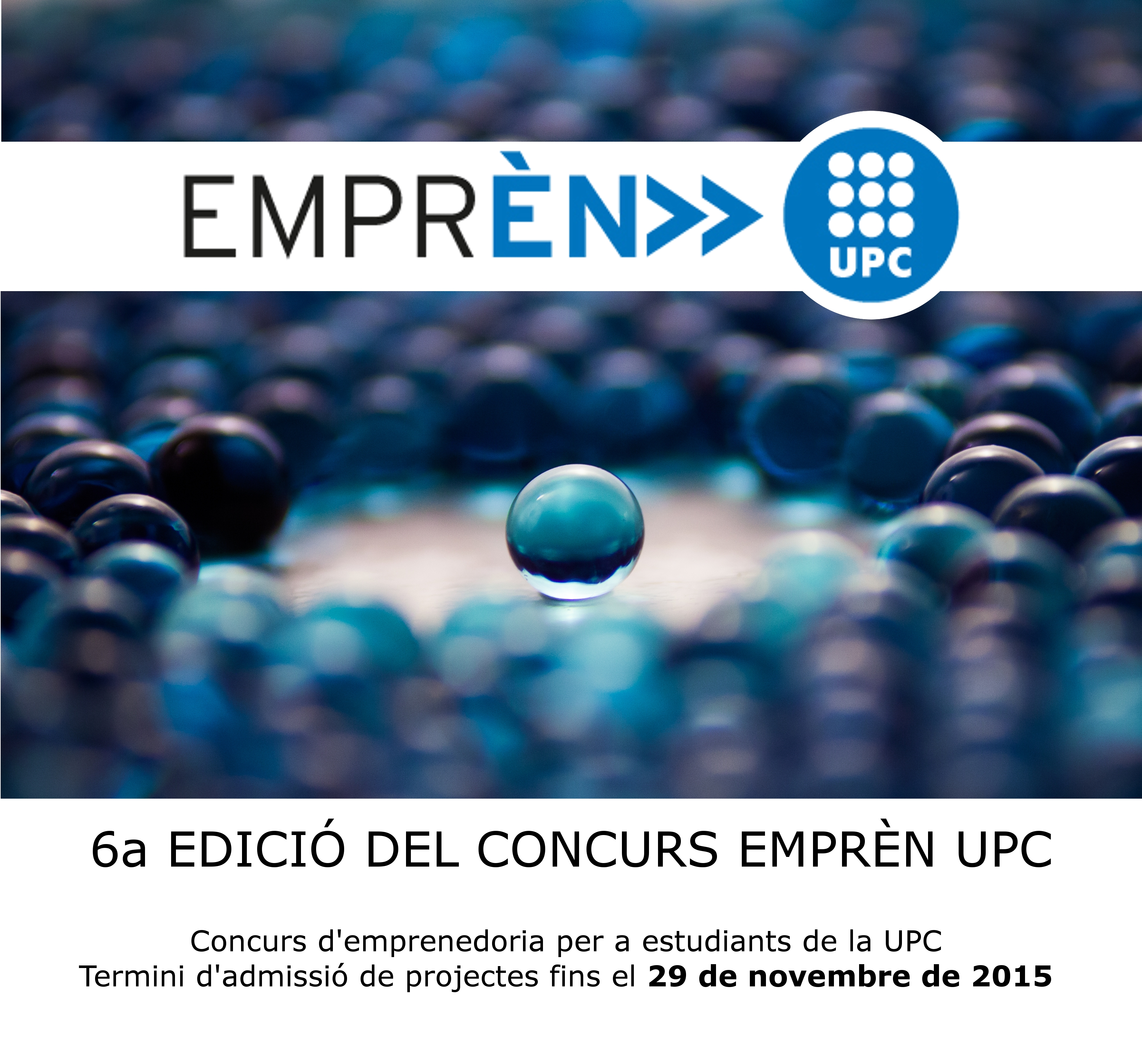 Cartell Concurs Emprèn UPC 2016