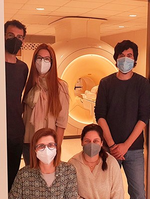 Members of the study’s research team. From left to right, top row: FOOT researchers Bernat Sunyer, Silvia Arteche and Marc Argilés. Bottom row: ACOTV member Gemma Viera and FOOT professor Anna Mestre.