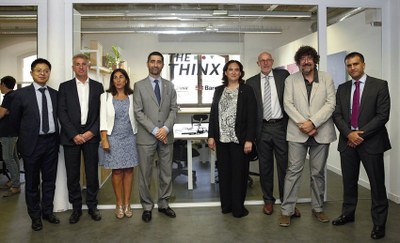 Inauguration of Thinx | 5GBarcelona, an open laboratory for testing 5G technologies