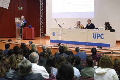 Investiture of scientist Margaret Hamilton as an honorary doctor of the UPC