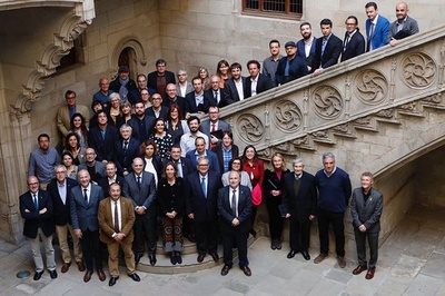 Maria Pau Ginebra, Eduard Alarcón, Marcel Guardia and Maria Teresa Martínez-Seara receive the 2018 ICREA Acadèmia distinctions