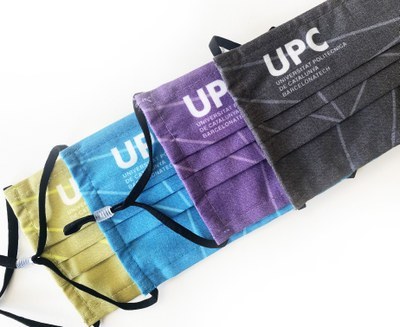 Reusable face masks to be distributed to the UPC community, starting 15 September