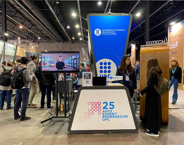 The UPC stand at the 2024 Four Years From Now (4YFN)