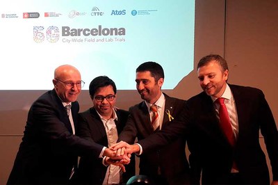 The UPC participates in the 5GBarcelona initiative to turn Catalonia into a European 5G digital hub