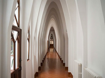 El interior del Colegio de las Teresianas