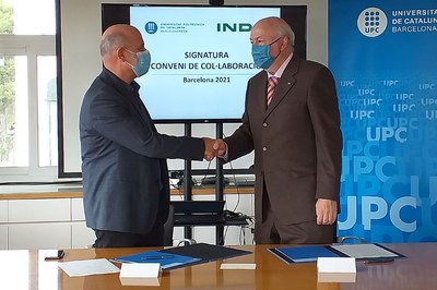 Alianza entre la UPC e Indo para reforzar la colaboración en el ámbito de la óptica y la optometría