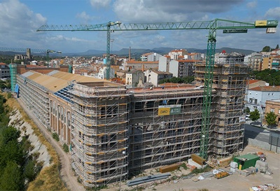 Imagen aérea del recinto