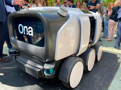 El robot autónomo de distribución de mercancías Ona