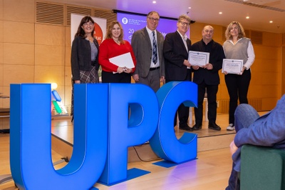 En el acto también se ha hecho un reconocimiento a la Asociación Asperger Catalunya, a la Federación Catalana de Entidades de Parálisis Cerebral (FEPCCAT) ya ONCE Catalunya y su Fundación