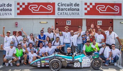 Cinco equipos de estudiantes de la UPC compiten este verano con sus vehículos en la Formula Student 2018