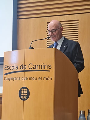 El director general de Universidades, Miquel Soriano durante su intervención.