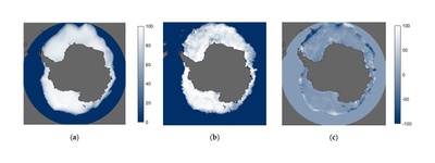 El NanoSat Lab genera, por primera vez desde CubeSats, mapas del hielo marino y de la humedad del suelo