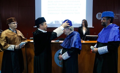 La UPC inviste doctor ‘honoris causa’ a Donald R. Korb, referente internacional en los campos de las lentes de contacto y la superficie ocular