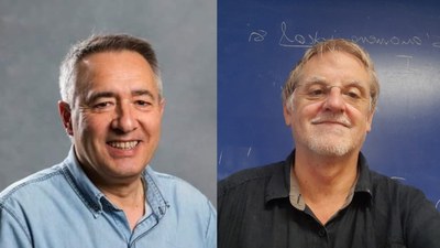 Los profesores de la UPC Josep Maria Rossell i Jordi Guàrdia