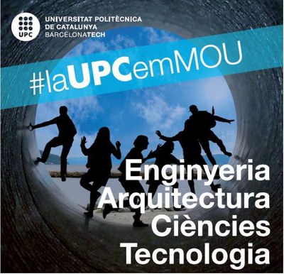 La campaña publicitaria #laUPCemMOU y un sorteo en Twitter promueven los estudios de grado y máster