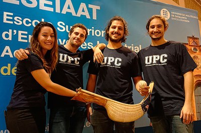 Estudiantes de la UPC-ESEIAAT diseñan cambios en la cesta de Jai Alai para batir el récord mundial de velocidad de pelota