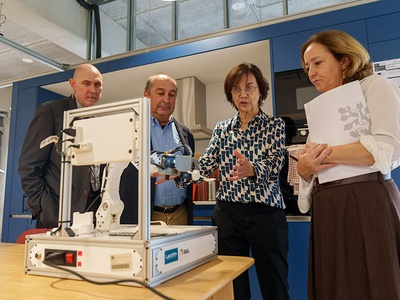 Visita al nuevo laboratori LabORA