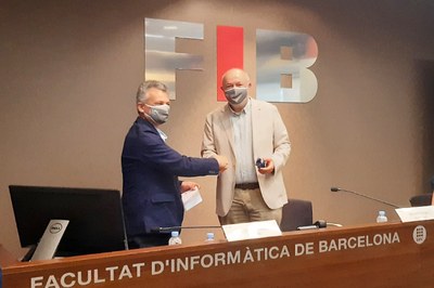 Josep Fernández Ruzafa renueva como decano de la FIB