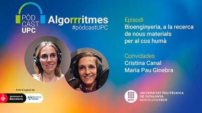 Carátula del podcast con Cristina Canal y Maria Pau Ginebra
