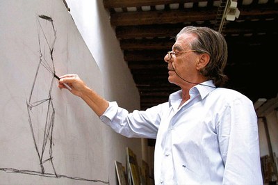 Ricardo Bofill, dibujando