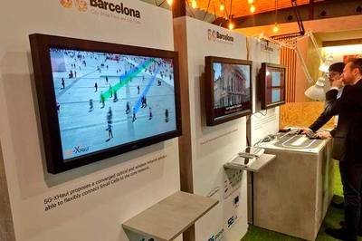 La iniciativa 5GBarcelona, presente en el Mobile World Congress