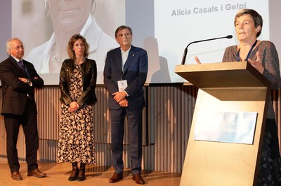 La investigadora de la UPC Alícia Casals, premio Nit de la Robòtica