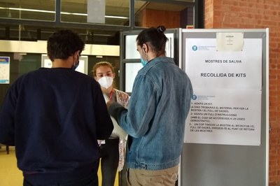 Habilitado, hasta el 11 de diciembre, un punto de test COVID-19 en el Campus Norte, en colaboración con el Hospital Sant Joan de Déu