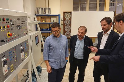 La UPC inaugura en Terrassa el Aula ABB, equipada con alta tecnología en accionamientos y control de motores eléctricos