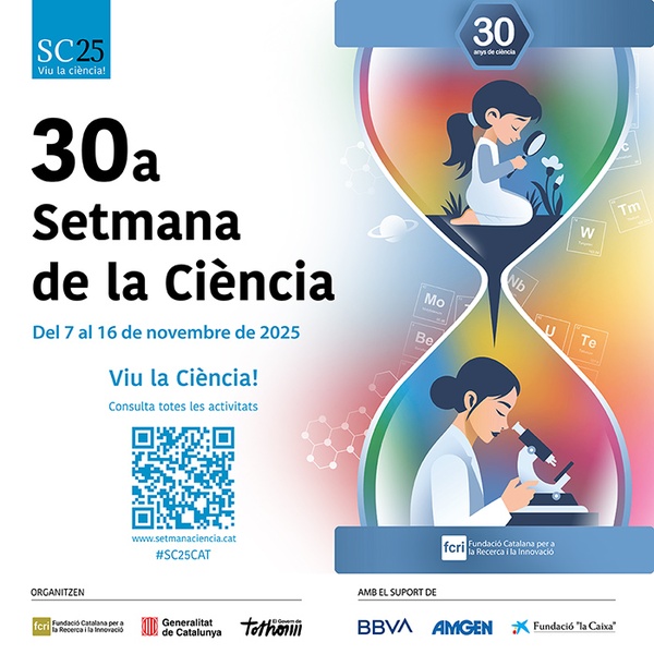 Cartel de la 30 Semana de la Ciencia