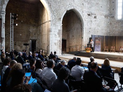 El 1r Congreso TECNIO 2022 ha tenido lugar en el Aula Magna de la Universitat de Girona