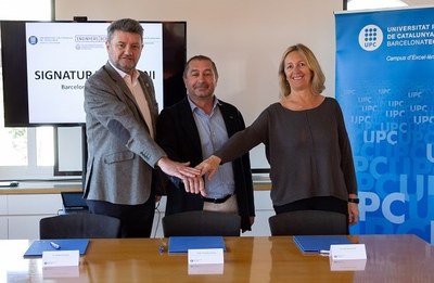 La UPC y Enginyers BCN impulsan actuaciones conjuntas en el Campus Diagonal-Besòs