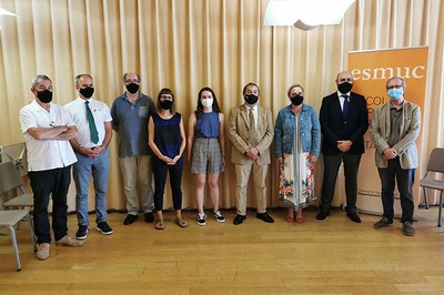 La UPC y la ESMUC firman el convenio de colaboración entre los dos centros que ratifica la doble titulación de Matemáticas y Música