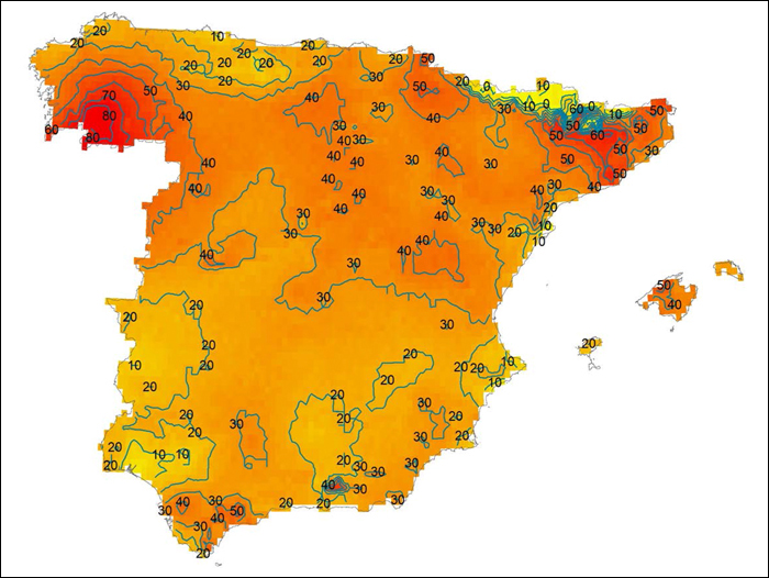 Los días de verano han pasado de 90 a 145, en los últimos 50 años, en