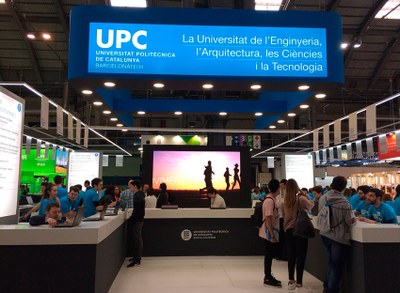 Los estudios de grado y máster de la UPC, en el Saló de l’Ensenyament y en Futura