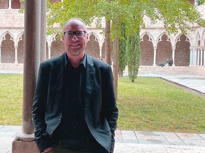 Mark Coeckelbergh, en su estancia en Cataluña