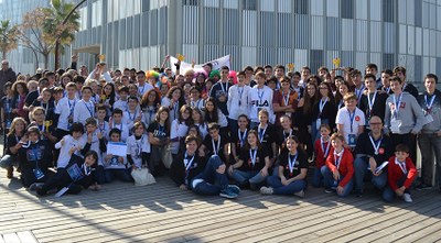 La FIRST LEGO League llena de robots la Escuela de Ingeniería de Barcelona Este de la UPC