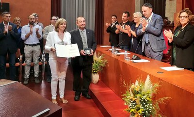 Medalla de la Ciudad al Mérito Educativo para la Escuela Politécnica Superior de Ingeniería de Manresa