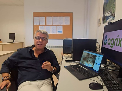 El investigador del CATMech, Xavier Álvarez