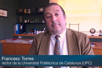 Nuevo vídeo del rector de la UPC, Francesc Torres, a la comunidad universitaria