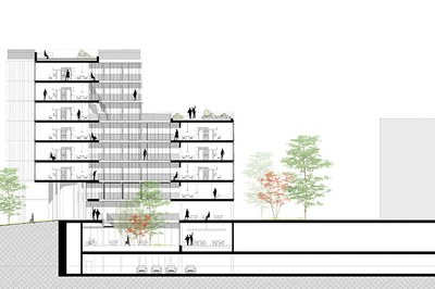 Se coloca la primera piedra de la residencia universitaria del Campus Diagonal-Besòs de la UPC