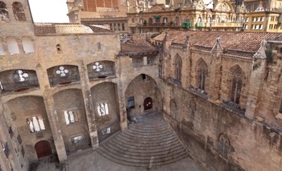 Reproducen virtualmente la evolución arquitectónica del conjunto medieval del Palacio Real Mayor de Barcelona