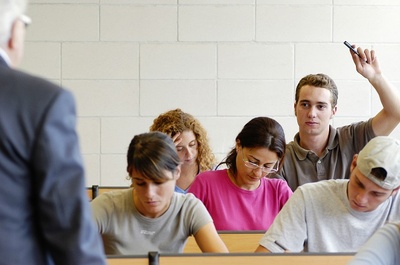 Estudiantes en el aula