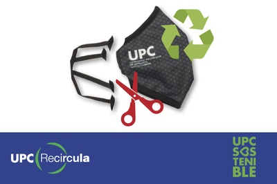 Lleva a reciclar tu mascarilla UPC y cámbiala por una nueva