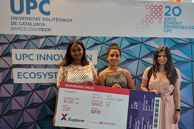 Tres iniciativas emprendedoras de estudiantes y alumni de la UPC, premiadas en el concurso Explorer 2019